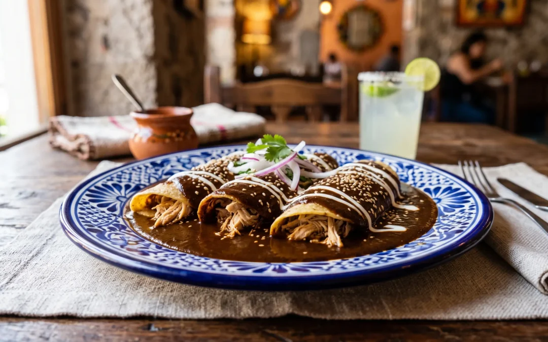 Enmoladas de Pollo Doña Julia