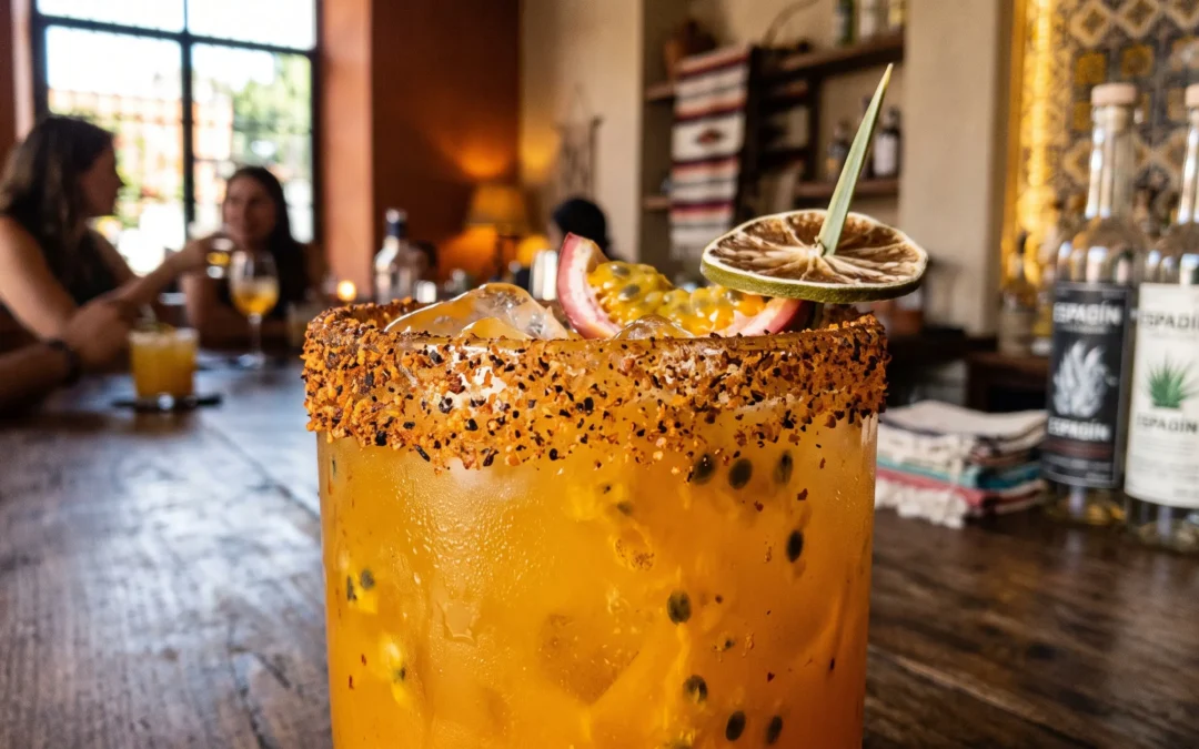 Margarita de Mezcal y Maracuyá