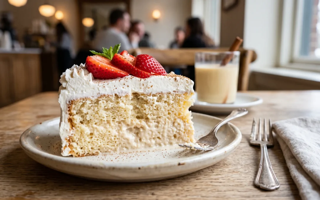 Pastel de Tres Leches al Rompope
